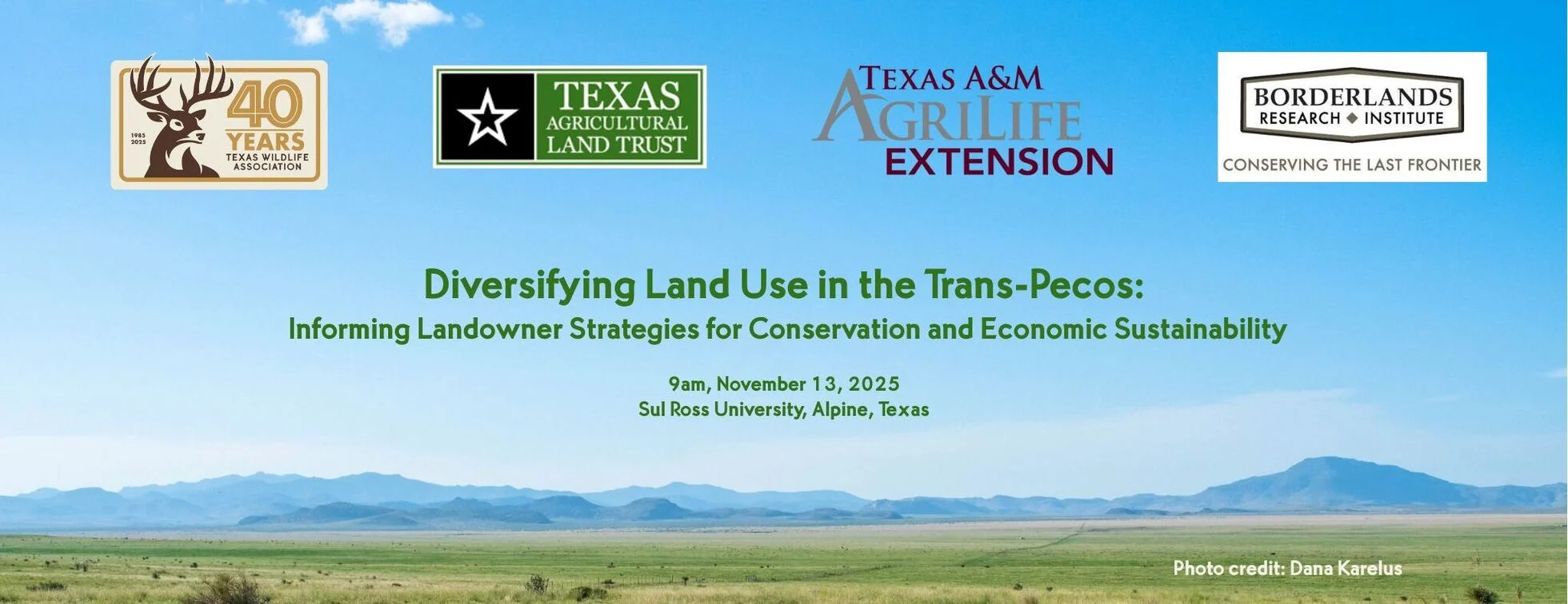 Diversifying Land Use In the Trans-Pecos