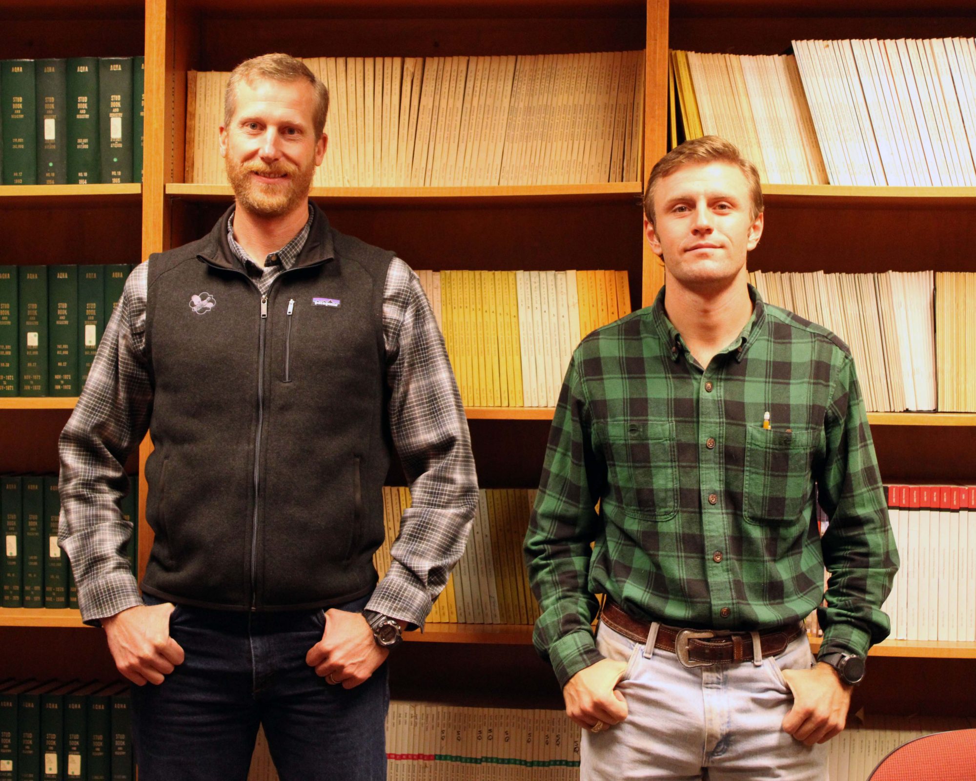 Dr. Ryan Luna and Trey Johnson