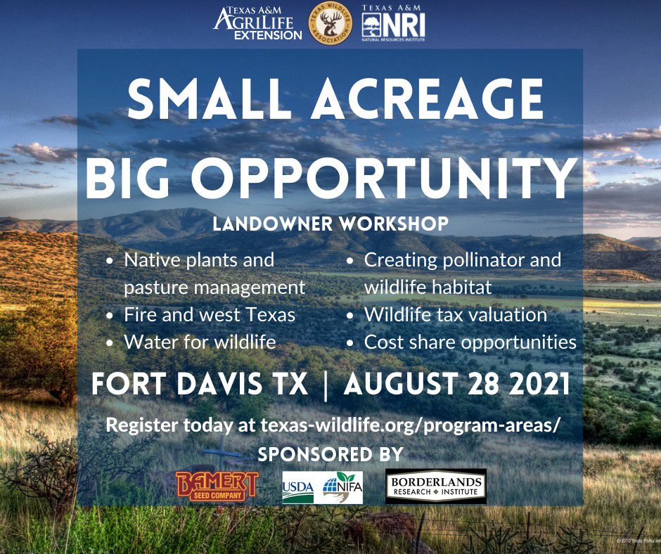 Small Acreage – Big Opportunity