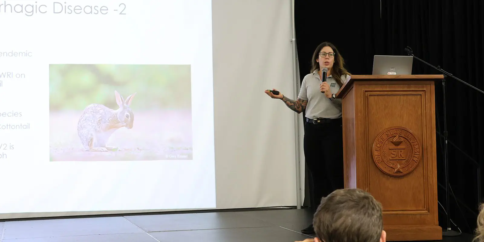 DR. SARA WYCKOFF, Wildlife Veterinarian, Texas Parks and Wildlife Department